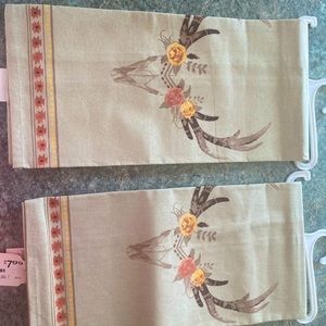 New tea towels with tags on